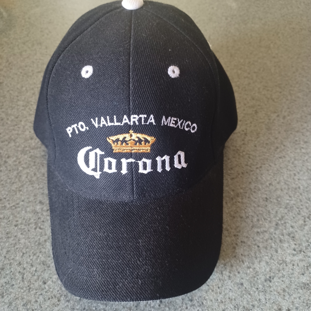 Corona Black Baseball Cap